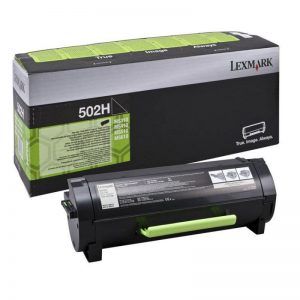 Lexmark MS310/MS410/MS510/MS610 Negro Cartucho de Toner Original/502H
