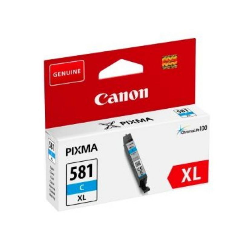 Canon CLI581XL Cyan Cartucho de Tinta Original - 2049C001 Canon CLI581XL Cyan Cartucho de Tinta Original - 2049C001