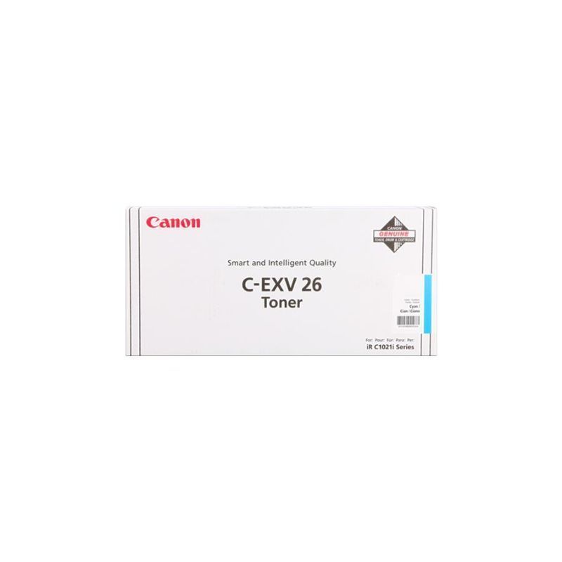 Canon CEXV26 Cyan Cartucho de Toner Original Canon CEXV26 Cyan Cartucho de Toner Original