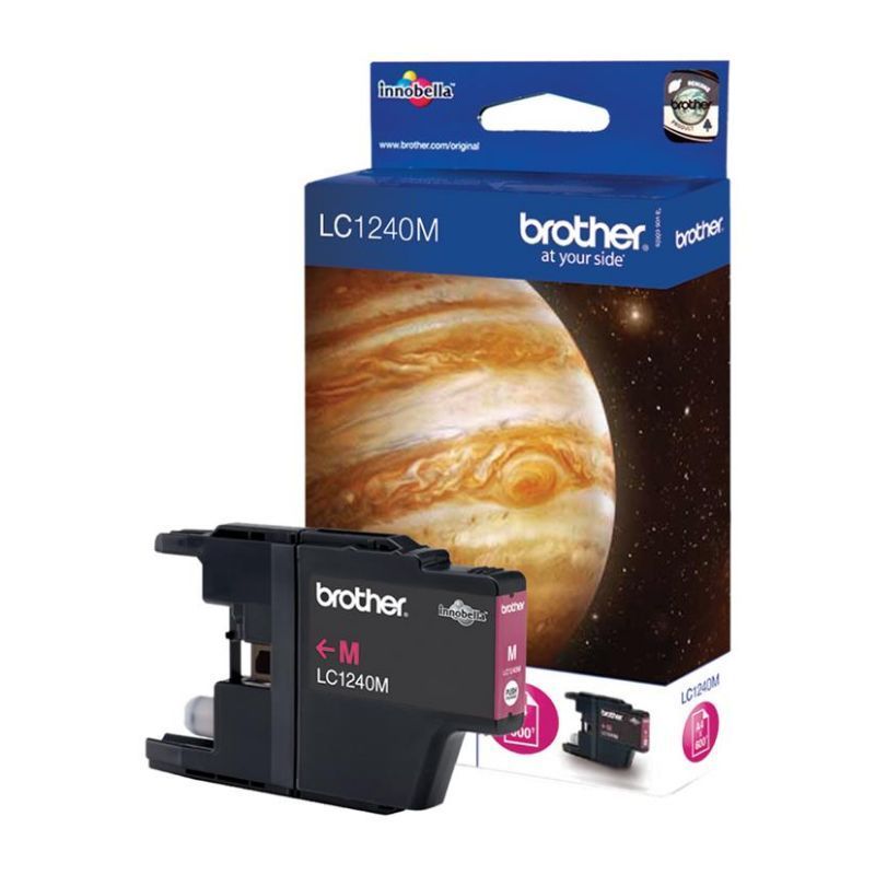 Brother LC1240 Magenta Cartucho de Tinta Original Brother LC1240 Magenta Cartucho de Tinta Original