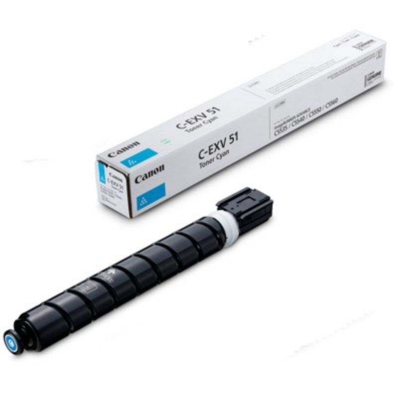 Canon CEXV51 Cyan Cartucho de Toner Original Canon CEXV51 Cyan Cartucho de Toner Original