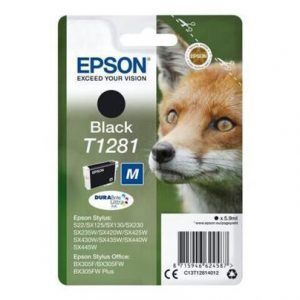 Epson T1281 Negro Cartucho de Tinta Original - C13T12814012