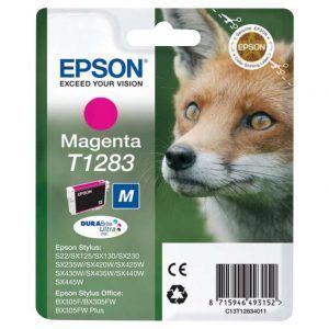 Epson T1283 Magenta Cartucho de Tinta Original - C13T12834012