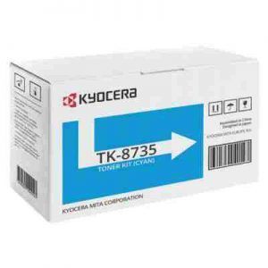 Kyocera TK8735 Cyan Cartucho de Toner Original
