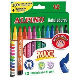 Alpino Rotuladores de Colores Maxi