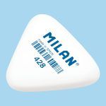 MILAN Goma de Borrar 428 Miga de pan Triangular Gruesa