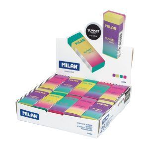 MILAN Goma de Borrar 320 con Funda Edición Sunset