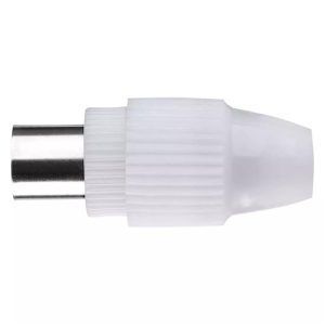 EMOS Conector Recto de Antena Coaxial EMOS Conector Recto de Antena Coaxial