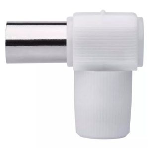EMOS Conector Angular de Antena Coaxial EMOS Conector Angular de Antena Coaxial