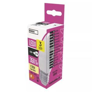 EMOS Bombilla LED Classic Candle E27, 4W