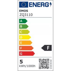 EMOS Bombilla LED Classic Candle E27, 4W