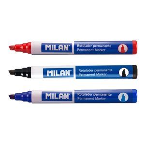 MILAN Rotulador Permanente Punta Biselada 1-4mm