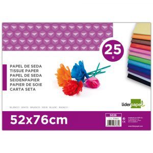 Liderpapel Papel Seda 52x76cm (25 hojas)