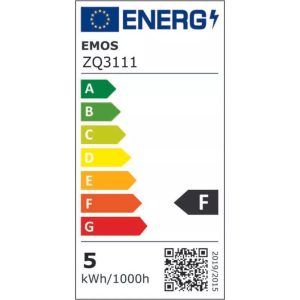 EMOS Bombilla LED Classic Candle E27, 4W
