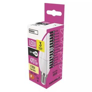 EMOS Bombilla LED Vela Clásica E14
