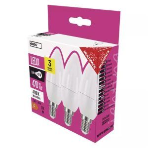 EMOS Bombilla LED Vela Clásica E14
