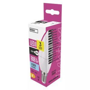EMOS Bombilla LED Vela Clásica E14
