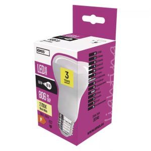 EMOS Bombilla LED Classic R63, E27, 8.8W
