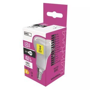 EMOS Bombilla LED Classic R50, E14, 6W