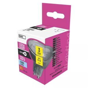 EMOS Bombilla LED Classic MR16, GU10