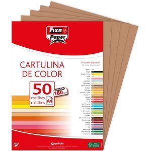 Grafoplás Fixo Paper Cartulina A3 180gr (50 Hojas)