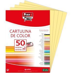 Grafoplás Fixo Paper Cartulina A3 180gr (50 Hojas)