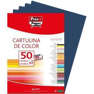 Grafoplás Fixo Paper Cartulina A3 180gr (50 Hojas)