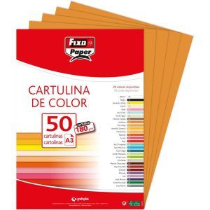 Grafoplás Fixo Paper Cartulina A3 180gr (50 Hojas)