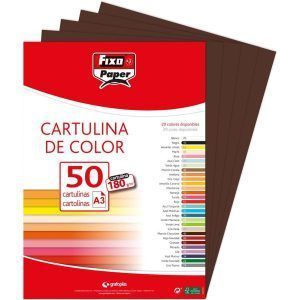 Grafoplás Fixo Paper Cartulina A3 180gr (50 Hojas)