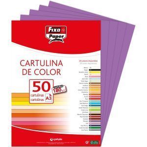 Fixo Cartulina A3 180gr
