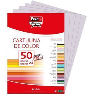Fixo Cartulina A3 180gr