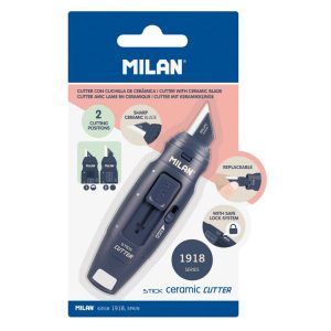 MILAN Cúter Hoja Cerámica Stick, Serie 1918
