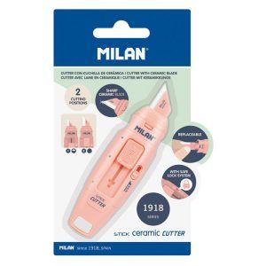 MILAN Cúter Hoja Cerámica Stick, Serie 1918