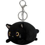 iTotal Llavero de Peluche Gato Negro con Gancho