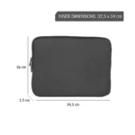 MILAN Funda para Portátil Shadow Negro 13" MILAN Funda para Portátil Shadow Negro 13"