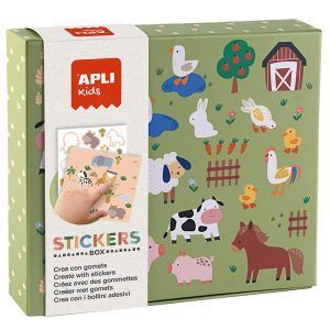 APLI Juego de Gomets Animales y su hábitat