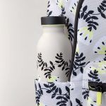 MILAN Botella Isotérmica Acero Inoxidable 590ml, serie Wallpaper, beige