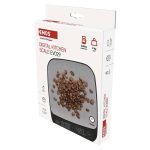 EMOS Báscula de Café Digital LED 0,1g-3kg Negro