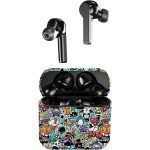 iTotal Auriculares Bluetooth Graffiti con Funda de Carga