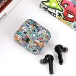 iTotal Auriculares Bluetooth Graffiti con Funda de Carga