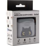 iTotal Auriculares Bluetooth Cat con Funda de Carga