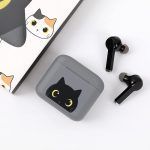 iTotal Auriculares Bluetooth Cat con Funda de Carga