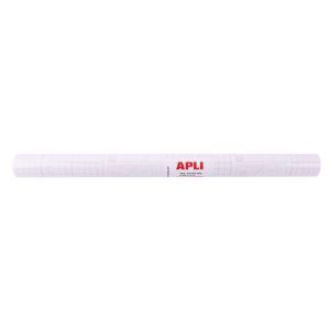 APLI Forro Libros PVC Adhesivo Transparente 80µ