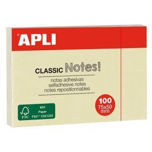 APLI Notes Clásicas, Notas Adhesivas Removibles