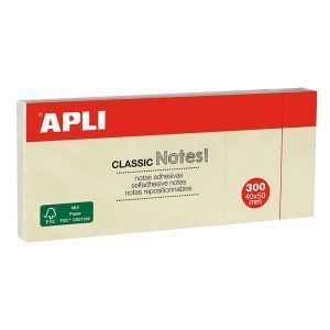 APLI Notes Clásicas, Notas Adhesivas Removibles
