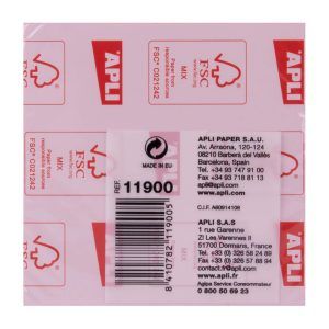 APLI Notes Funny Fluor, Notas Adhesivas Removibles