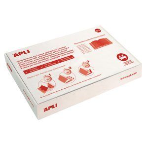APLI Forro de Libros con Solapa Ajustable PVC 100 uds