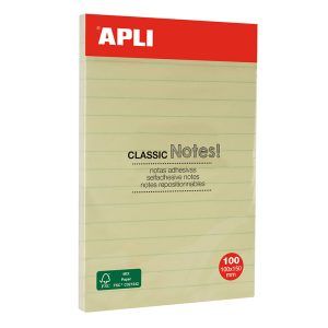 APLI Notes Clásicas, Notas Adhesivas Removibles