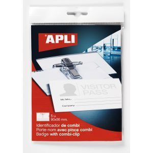 APLI Identificador Combi (Pinza + Alfiler)