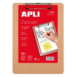 APLI Clipboard Madera A4